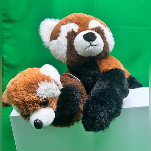 Wild Republic Bundle Of 2 Red Panda EcoKins Plush Soft Stuffed Zoo Animal Toy - Picture 10 of 14